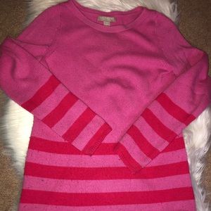 Banana Republic wool cashmere blend pink SZ XS